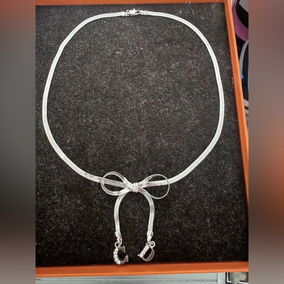 CD Ribbon Necklace - Picture 1 of 3